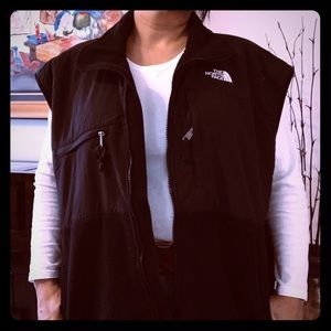The North Face black vest